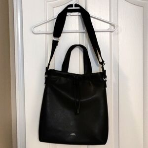 APC black nino shopping tote